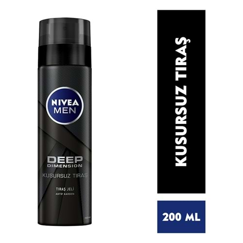 NİVEA Traş Jeli (200ml) Deep Dimension