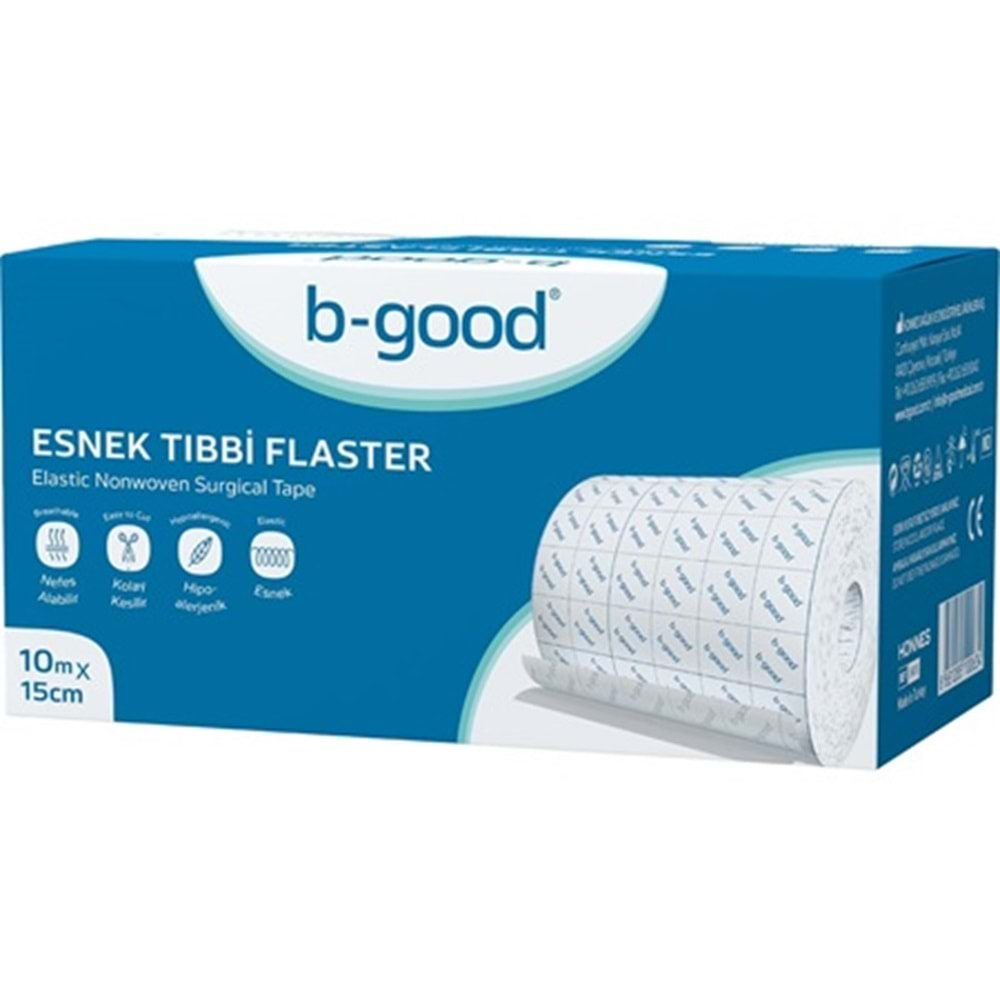 B-GOOD Esnek Tıbbi Flaster 10Mx15Cm