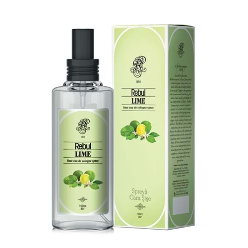 REBUL Kolonya (Sprey-Cam) Lime 100ml