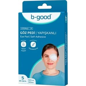 B-GOOD Göz Pedi Steril (5Li)