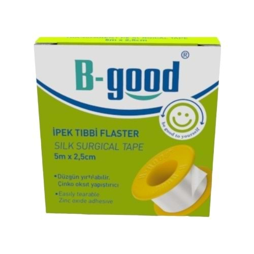 B-GOOD İpek Flaster (5M*2,5Cm)