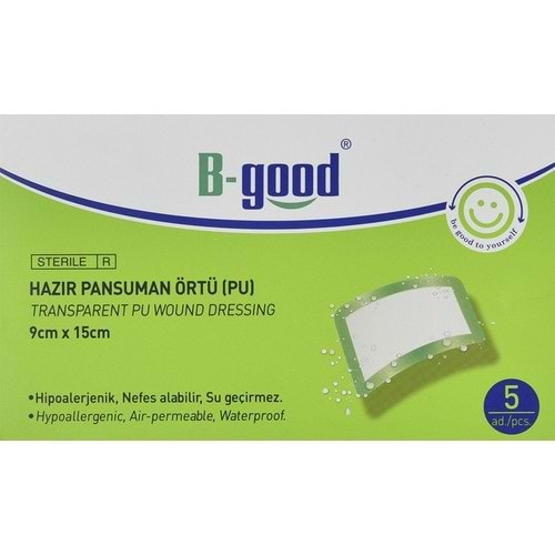 B-GOOD Pansuman Örtü 9Cmx15Cm