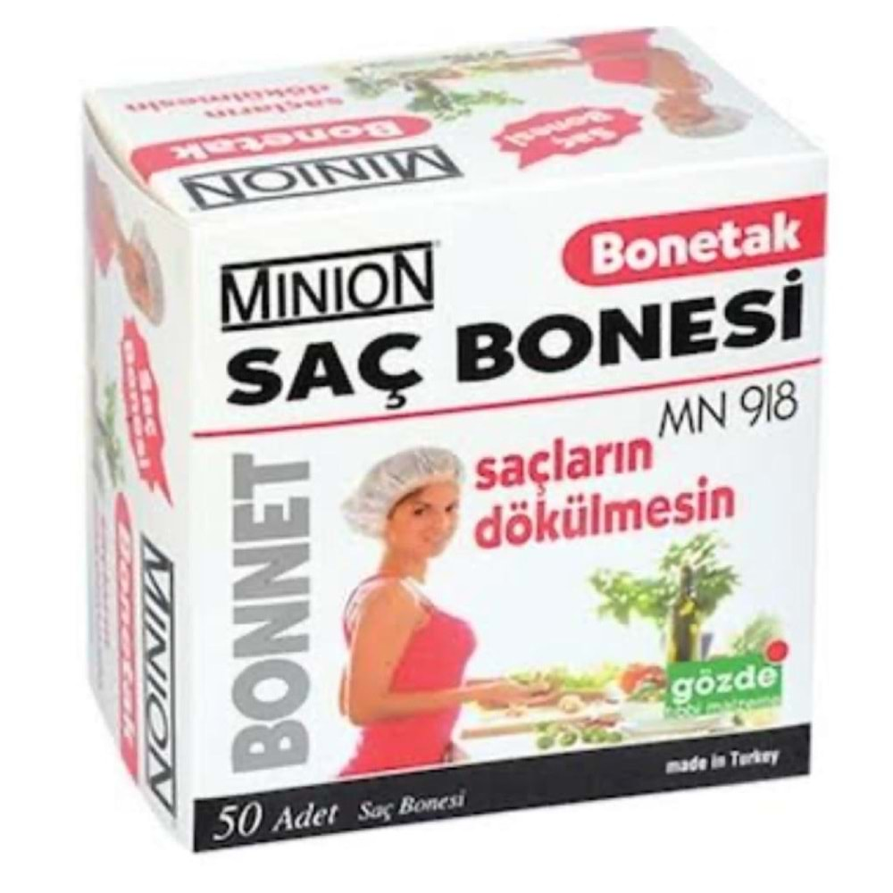 MİNİON Saç Bonesi 50li (MN 918)