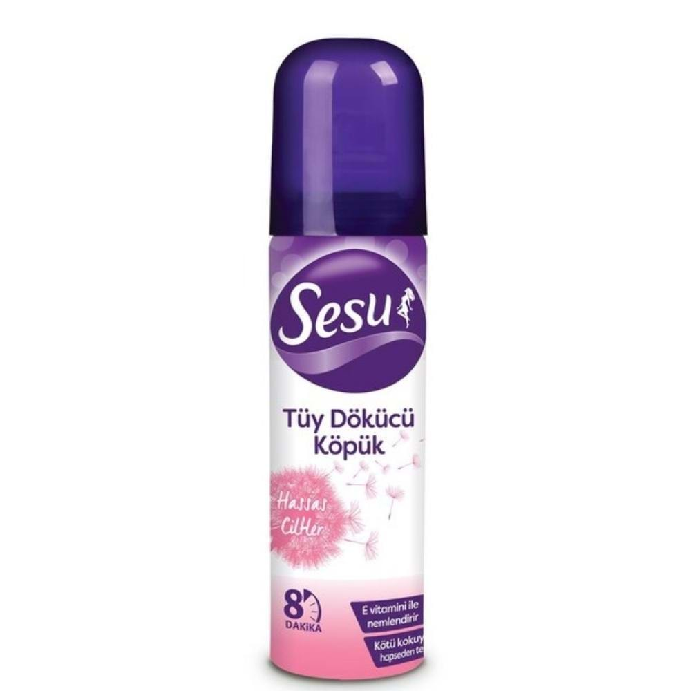 SESU Tüy Dökücü Köpük (150ml) Hassas Ciltler