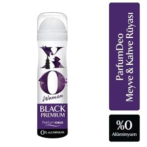 XO Deo (Bayan) Black Premium 150ml