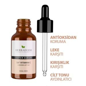 HERBADERM Süperserum Saf VitaminC 30ml