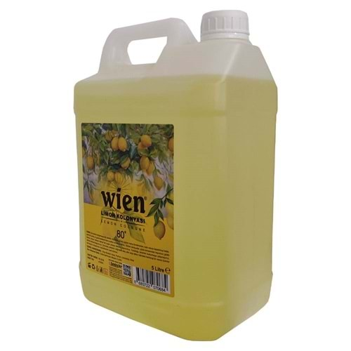 WİEN Kolonya (Pet) Limon 5 Litre