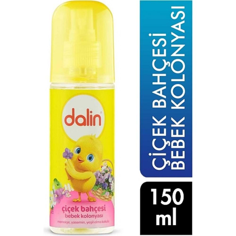 DALİN Bebek Kolonyası (150ml) Çiçek Bahçesi