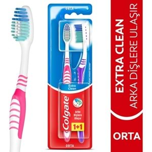 COLGATE Diş Fırçası Extra Clean (Orta) 2li