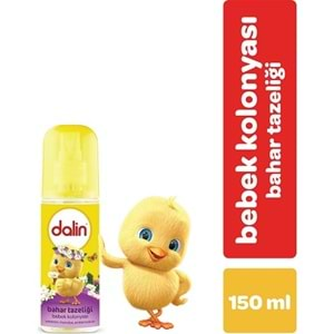 DALİN Bebek Kolonyası (150ml) Bahar Tazeliği