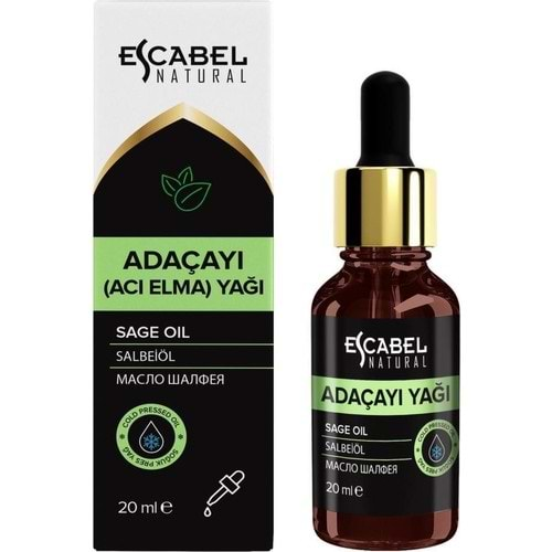 ESCABEL Yağ Adaçayı (Elma) 20ml