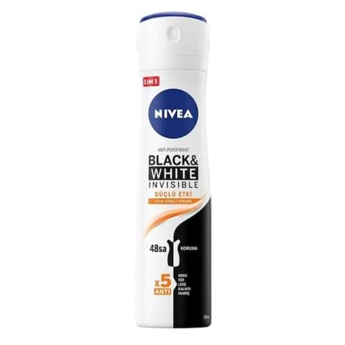 NİVEA Deo (Bayan) BW-Güçlü Etki 150ml