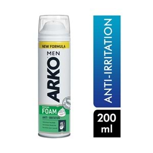 ARKO Traş Köpüğü (200Ml) Tahriş Karşıtı