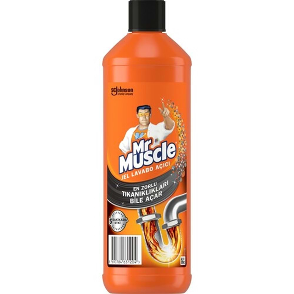 MR MUSCLE Lavabo Açıcı Jel (1Litre)