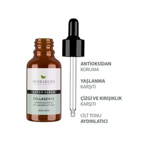 HERBADERM Süperserum Collagen+ Vitamin C 30ml