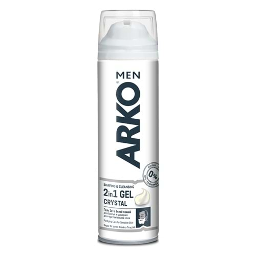 ARKO Traş Jeli (200Ml) Crystal