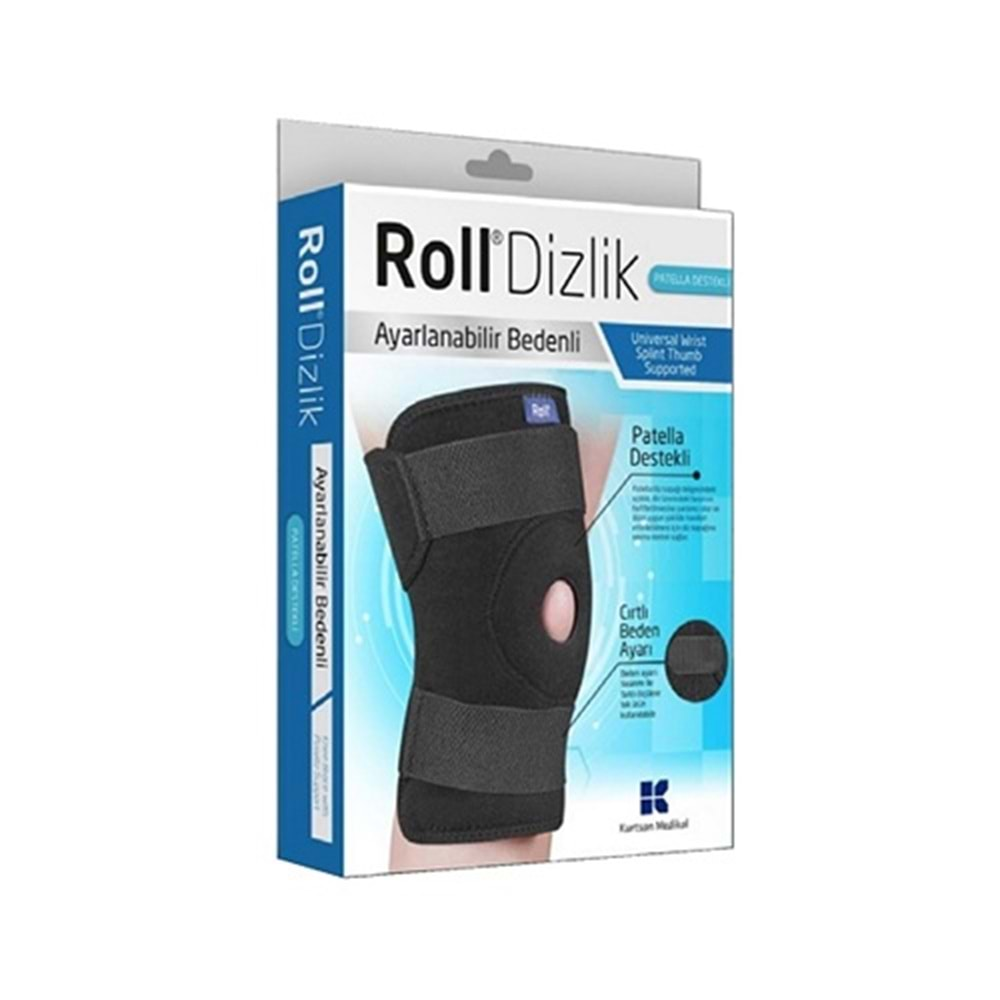 ROLL Dizlik Patella Destekli (Ayarlanabilir)