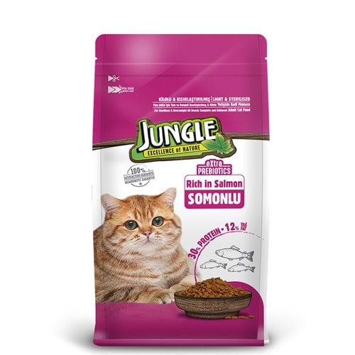 PELAGOS Jungle Kedi Maması (1,5kg) Kısır Kedi-Somonlu