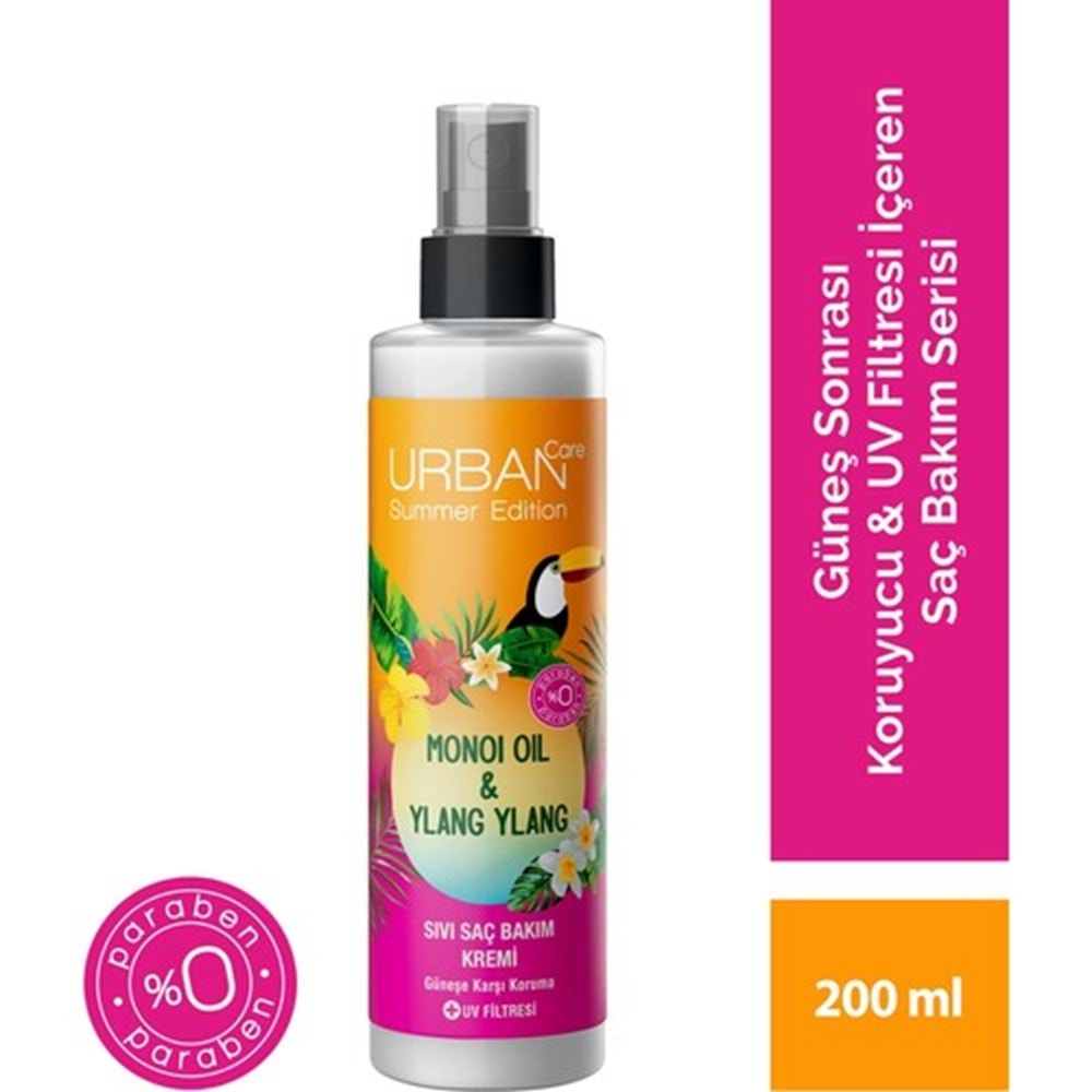 URBAN Summer Monoi&Ylang Ylang (200ml) Saç Bakım Kremi