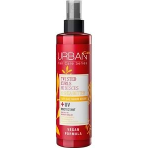 URBAN Twisted Curls Hibiscus Water&Shea Butter (200ml) Sprey Saç Kremi