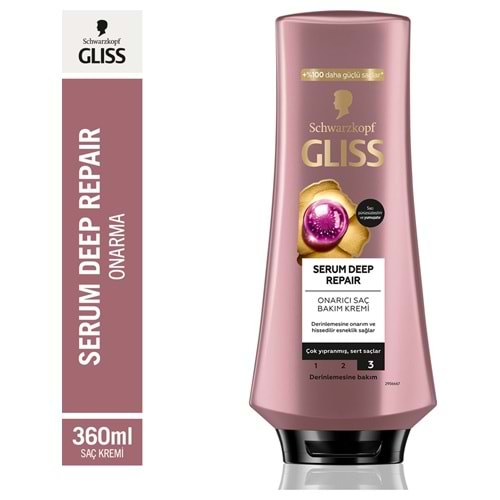 GLİSS Saç Kremi (360ml) Serum Deep Repair