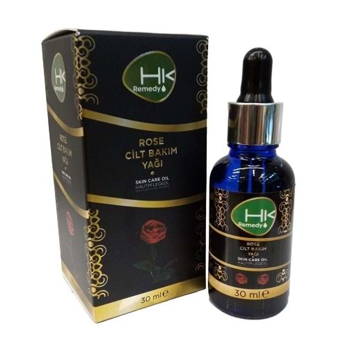 HK REMEDY Rose Cilt Bakım Yağı 30ml