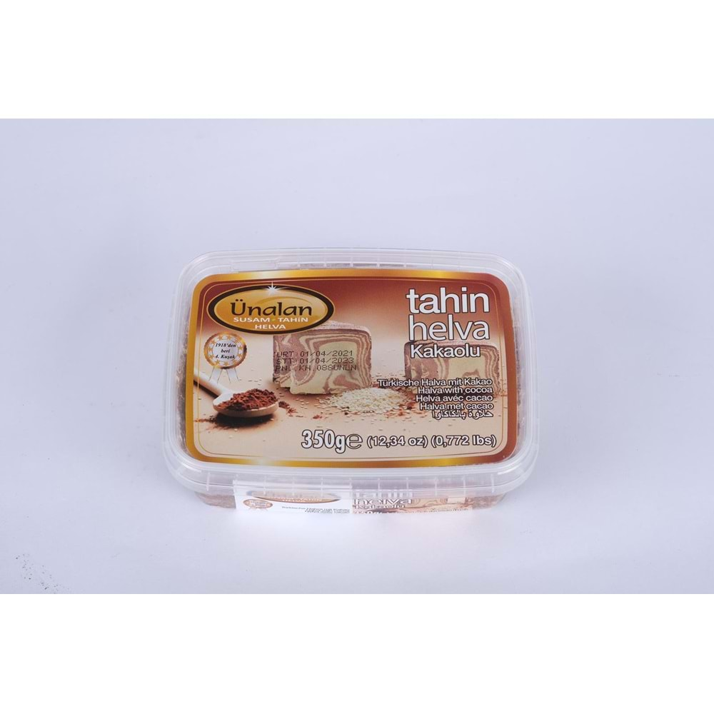 ÜNALAN Helva (350gr-Kase) Antep Fıstıklı