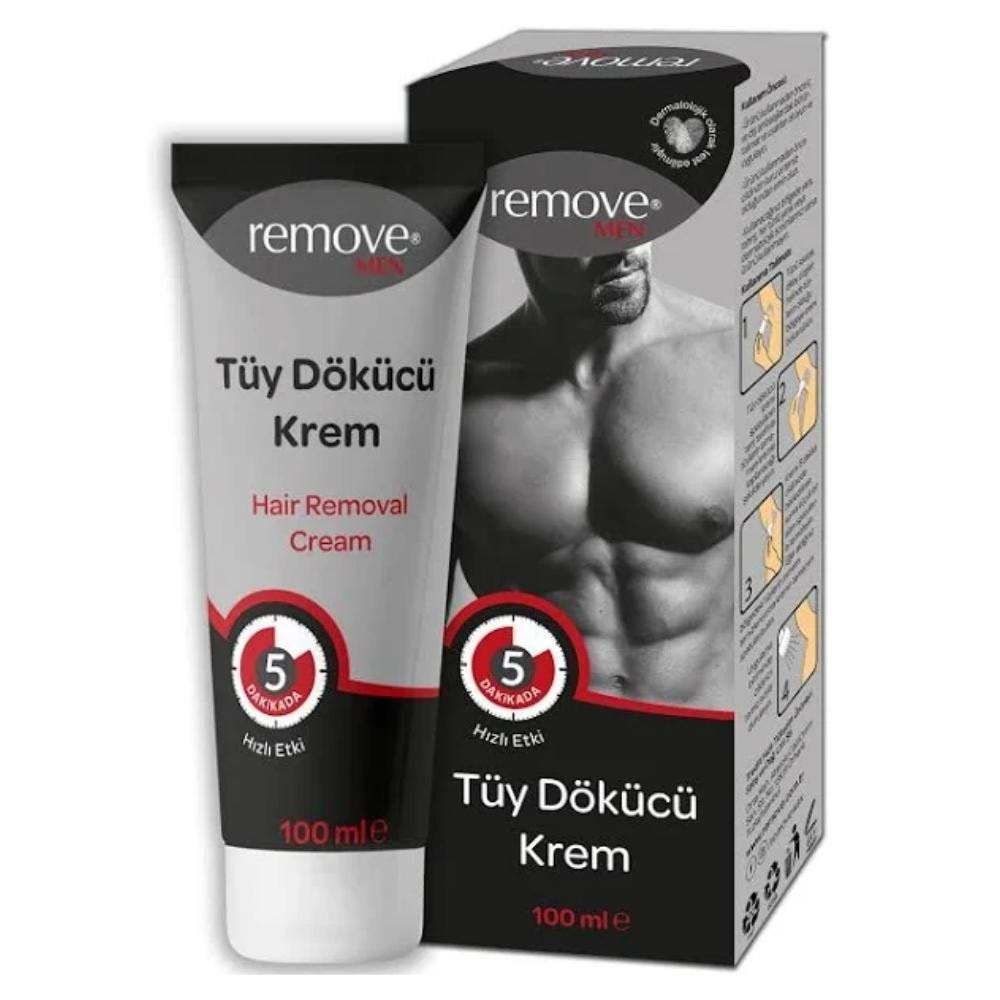 REMOVE Tüy Dökücü Krem (100ml) Erkek