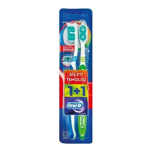 ORAL-B Diş Fırçası 2li (Orta) Diş Eti Temizliği