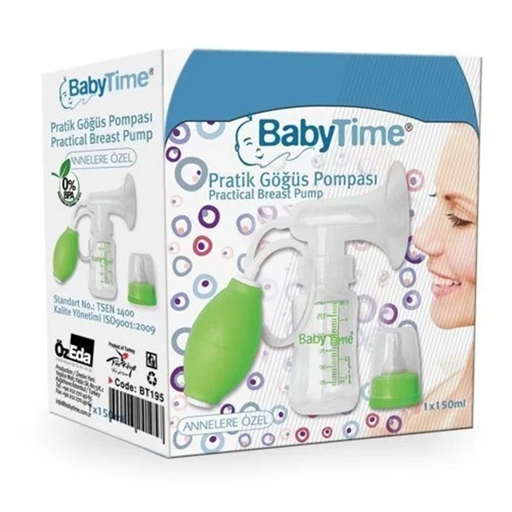 BABYTİME 195 Pratik Göğüs Pompası