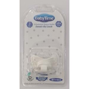 BABYTİME 118/3 Damaklı Mat Emzik No:3