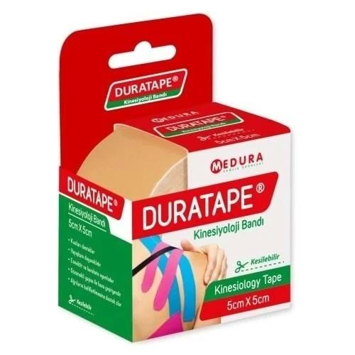 DURATAPE Kinesiyoloji Bandı (5cmx5m) Ten