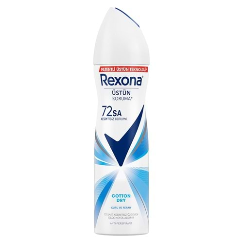 REXONA Deo (Bayan) Cotton Dry 150ml