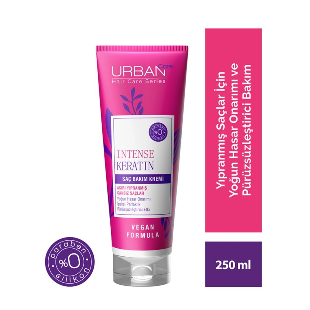 URBAN İntense&Keratin (250ml) Saç Bakım Kremi