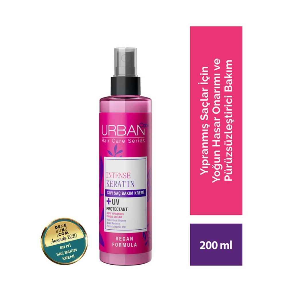 URBAN İntense&Keratin (200ml) Sıvı Saç Bakım Kremi