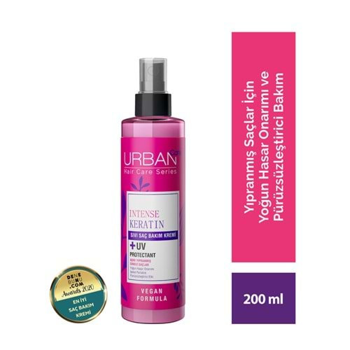 URBAN İntense&Keratin (200ml) Sıvı Saç Bakım Kremi