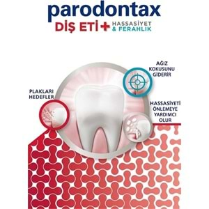 PARODONTAX Diş Macunu (75ml) Diş Eti&Hassasiyet Beyazlatıcı