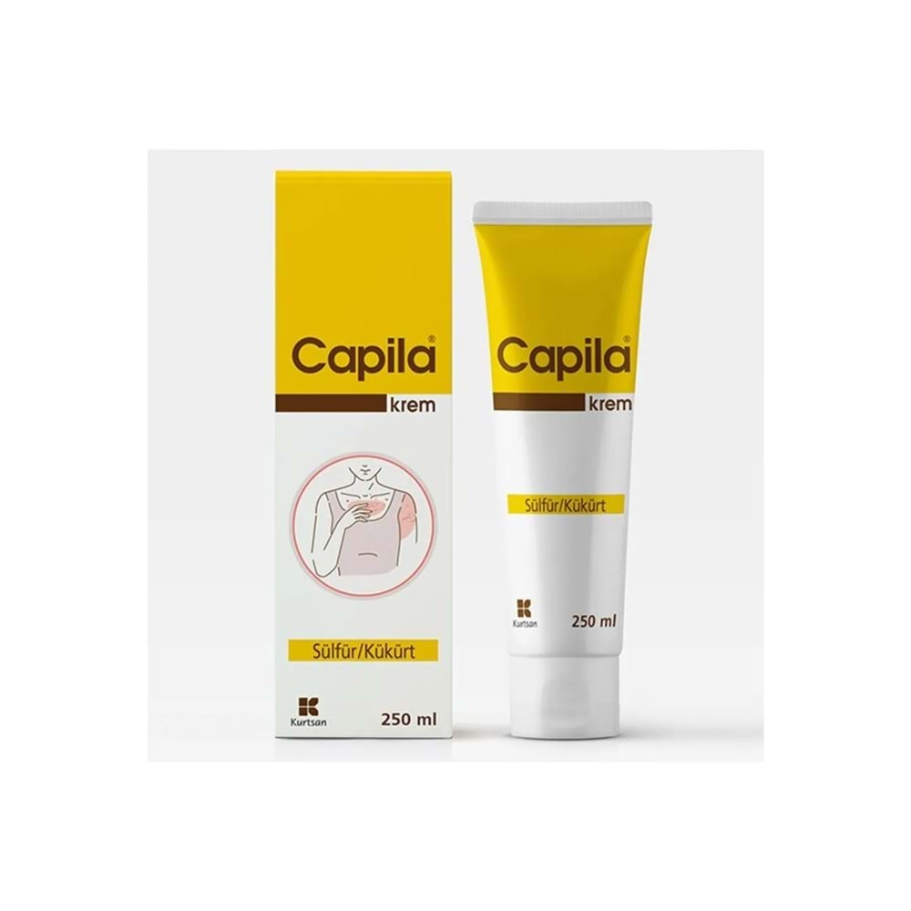 CAPİLA Krem (250ml) Sülfür/Kükürt