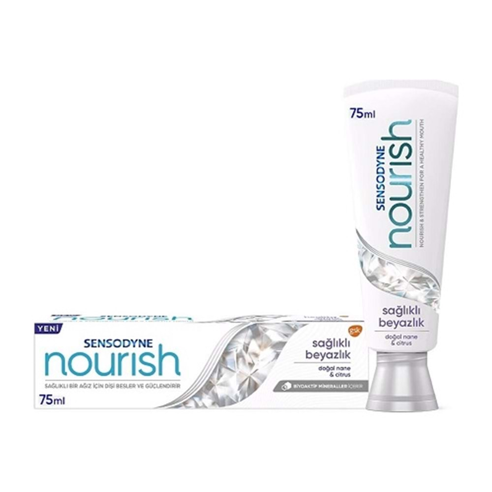 SENSODYNE Diş Macunu (75ml) Nourish Beyazlık