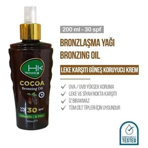 HK REMEDY Sun 30 spf Oil