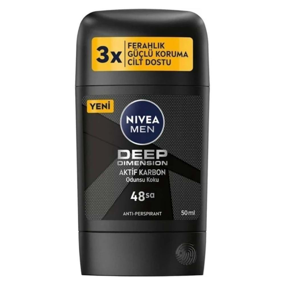 NİVEA Stick (Yeni-Erkek) Deep Dimension 50ml