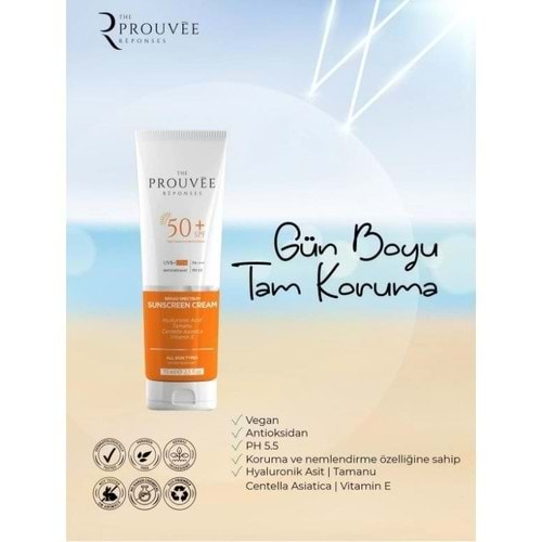 THE PROUVEE Güneş Kremi (75ml) SPF 50+