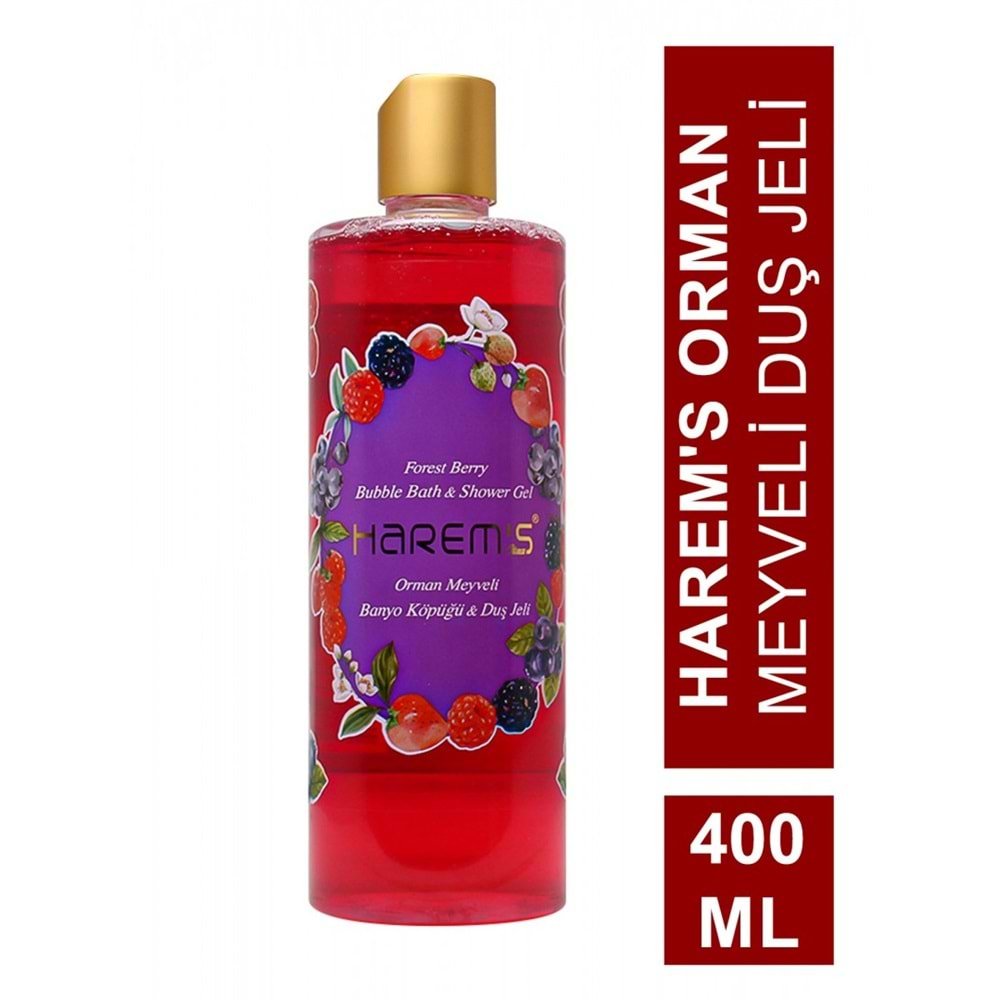 HAREM’S Duş Jeli (400ml) Orman Meyveli