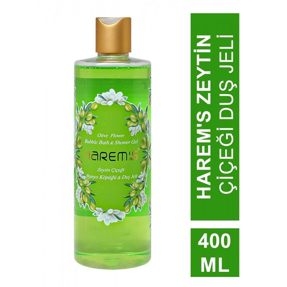 HAREM’S Duş Jeli (400ml) Zeytin Çiçeği