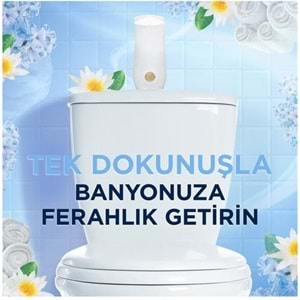 GLADE Banyo Hava Tazeleyici Cihaz+Yedek (10ml) Temiz Çarşaf