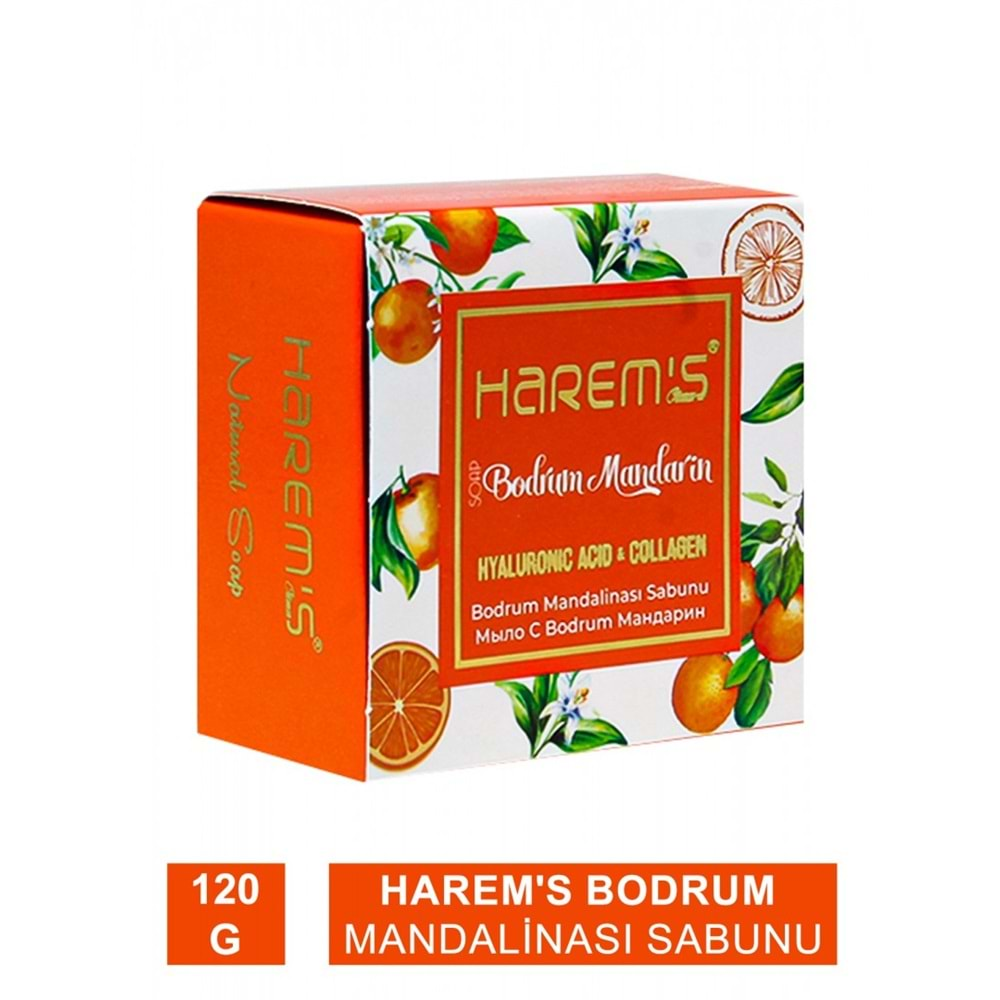 HAREM Sabun (120gr) Bodrum Mandalinası