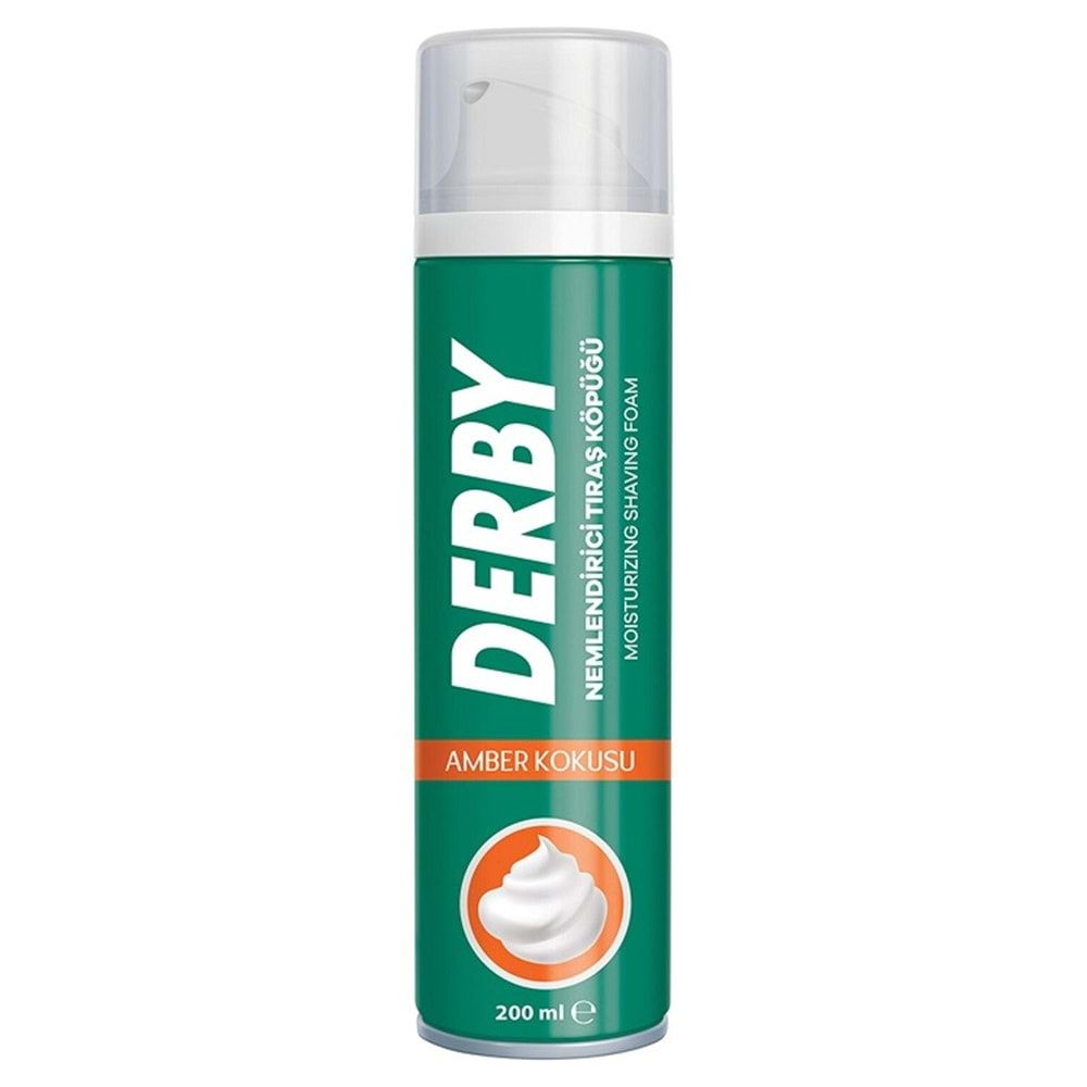 DERBY Traş Köpüğü (200ml) Amber