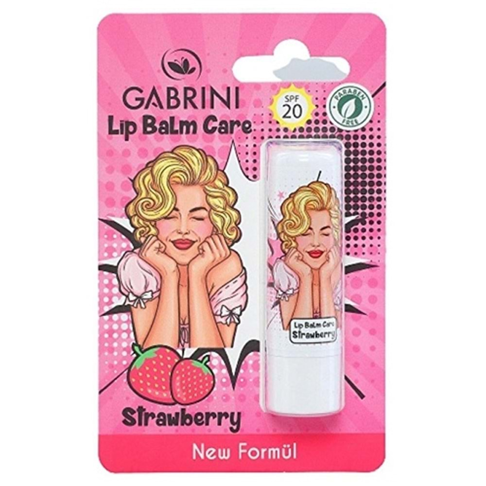 GABRİNİ Lipstick (5gr) Çilek