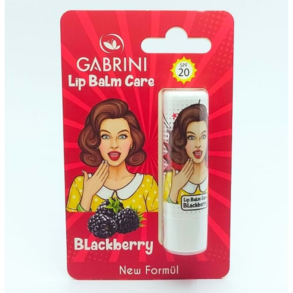 GABRİNİ Lipstick (5gr) Böğürtlen