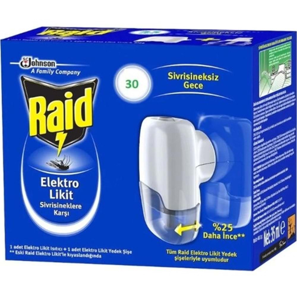 RAİD Elektro Likit Makine+Yedek (30gece)